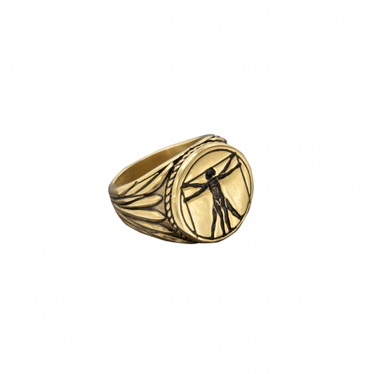 Vitruvian Ring - Gold