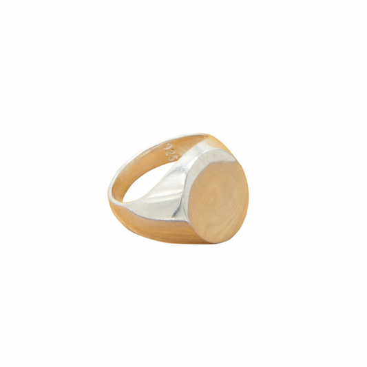 Silver Signet Ring: 925 Sterling Silver