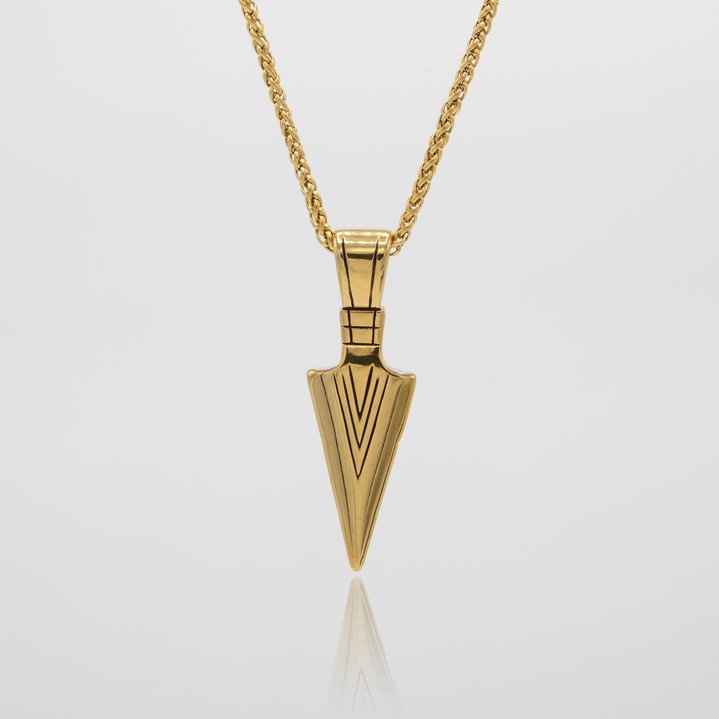 Spear Pendant - Gold