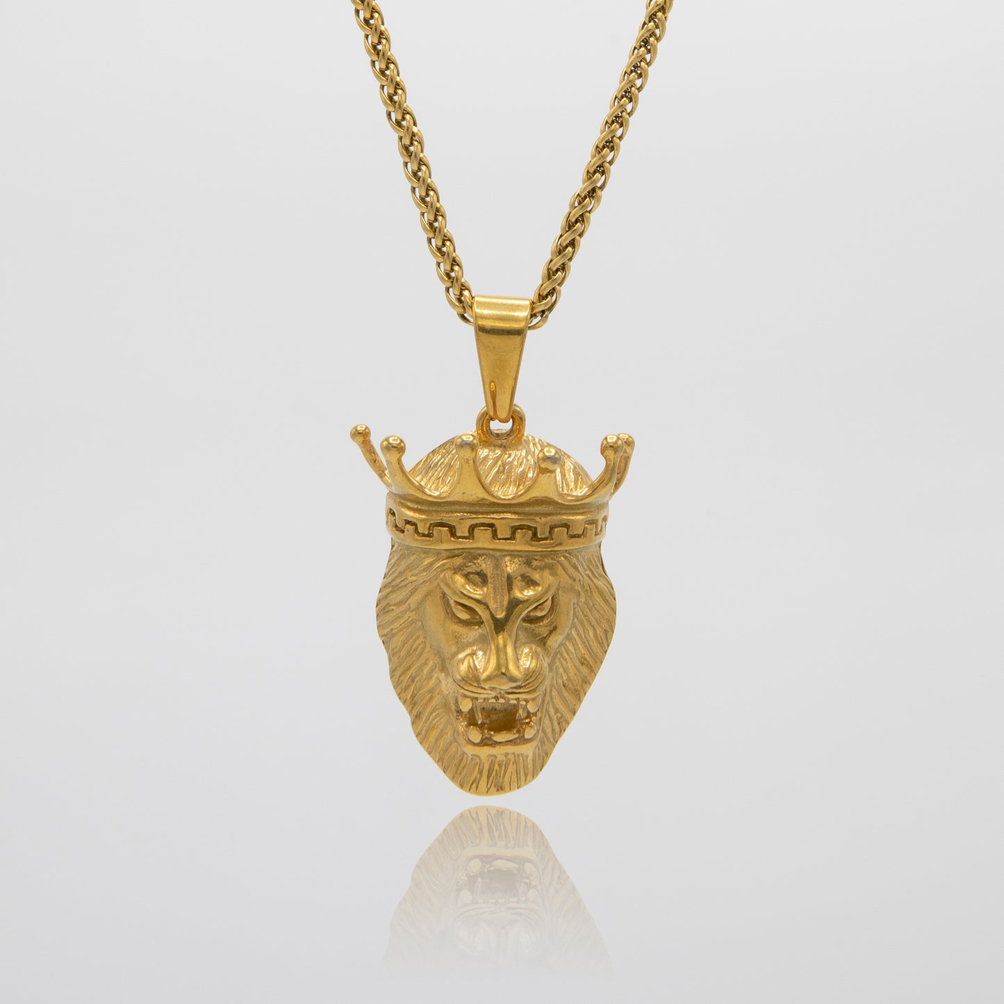 Lion Pendant - Gold