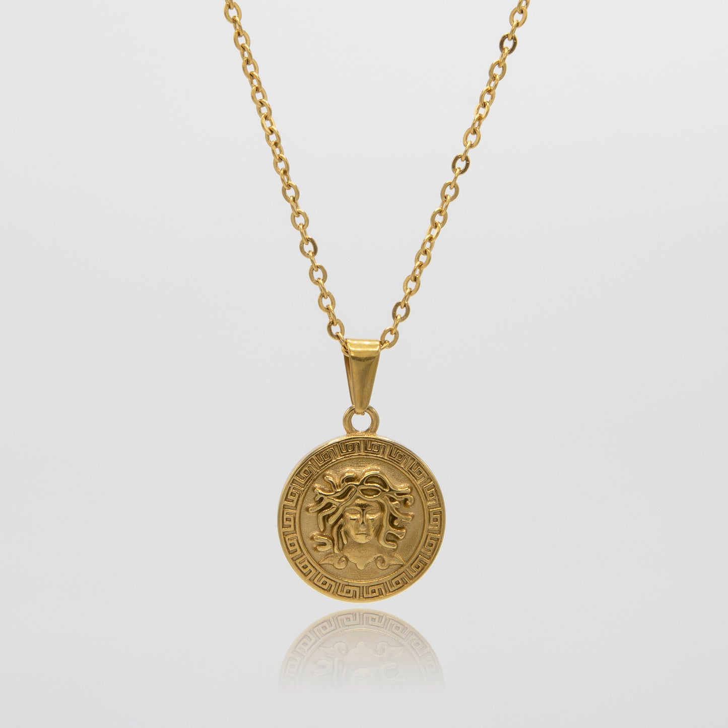 Medusa Pendant - Gold