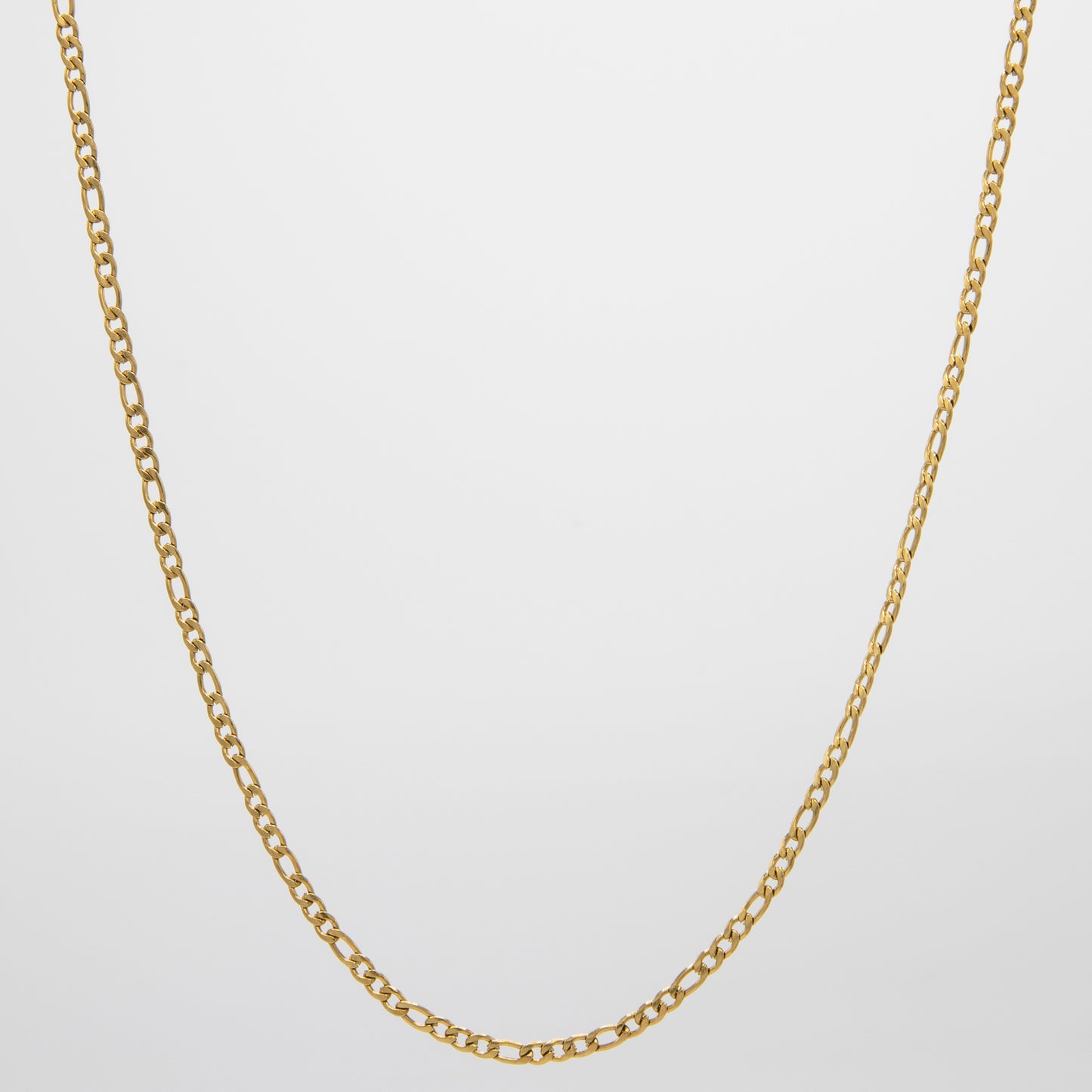 Figaro Chain 3 mm - Gold