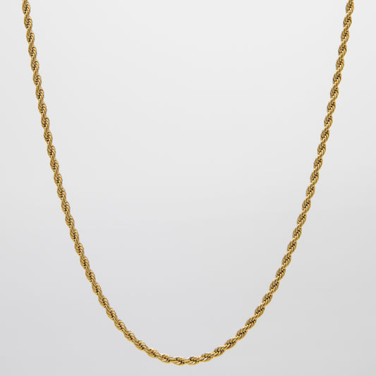 Rope Chain 3 mm - Gold