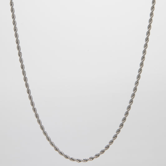 Rope Chain 3 mm - Silver