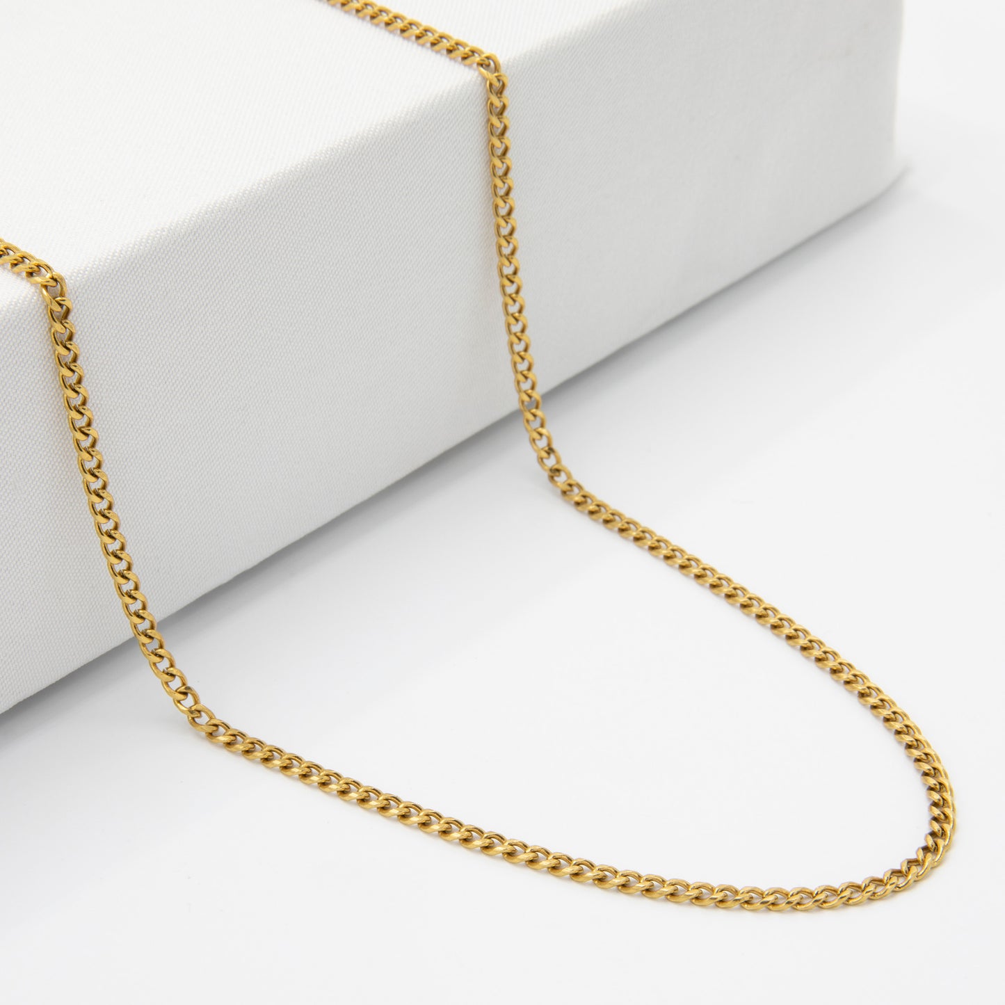 Cuban Chain 3 mm - Gold