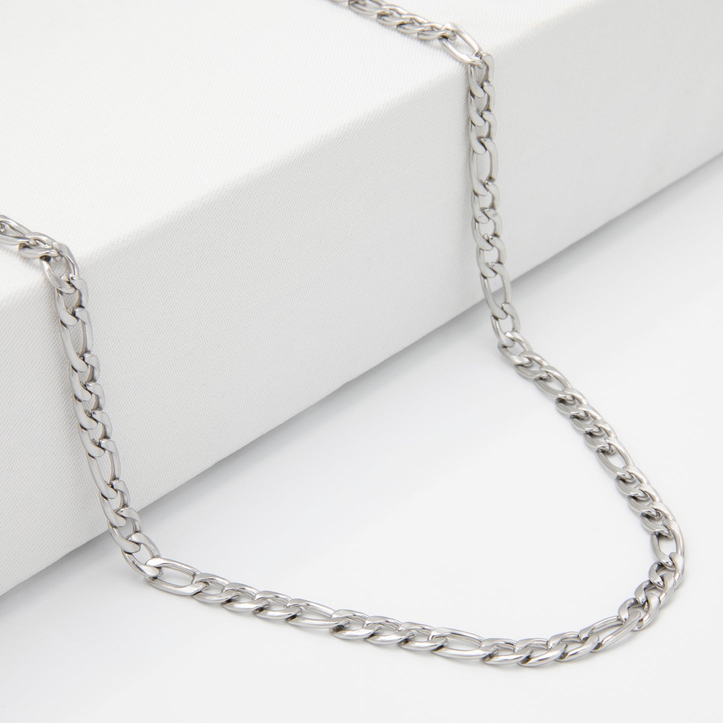 Figaro Chain 5 mm - Silver