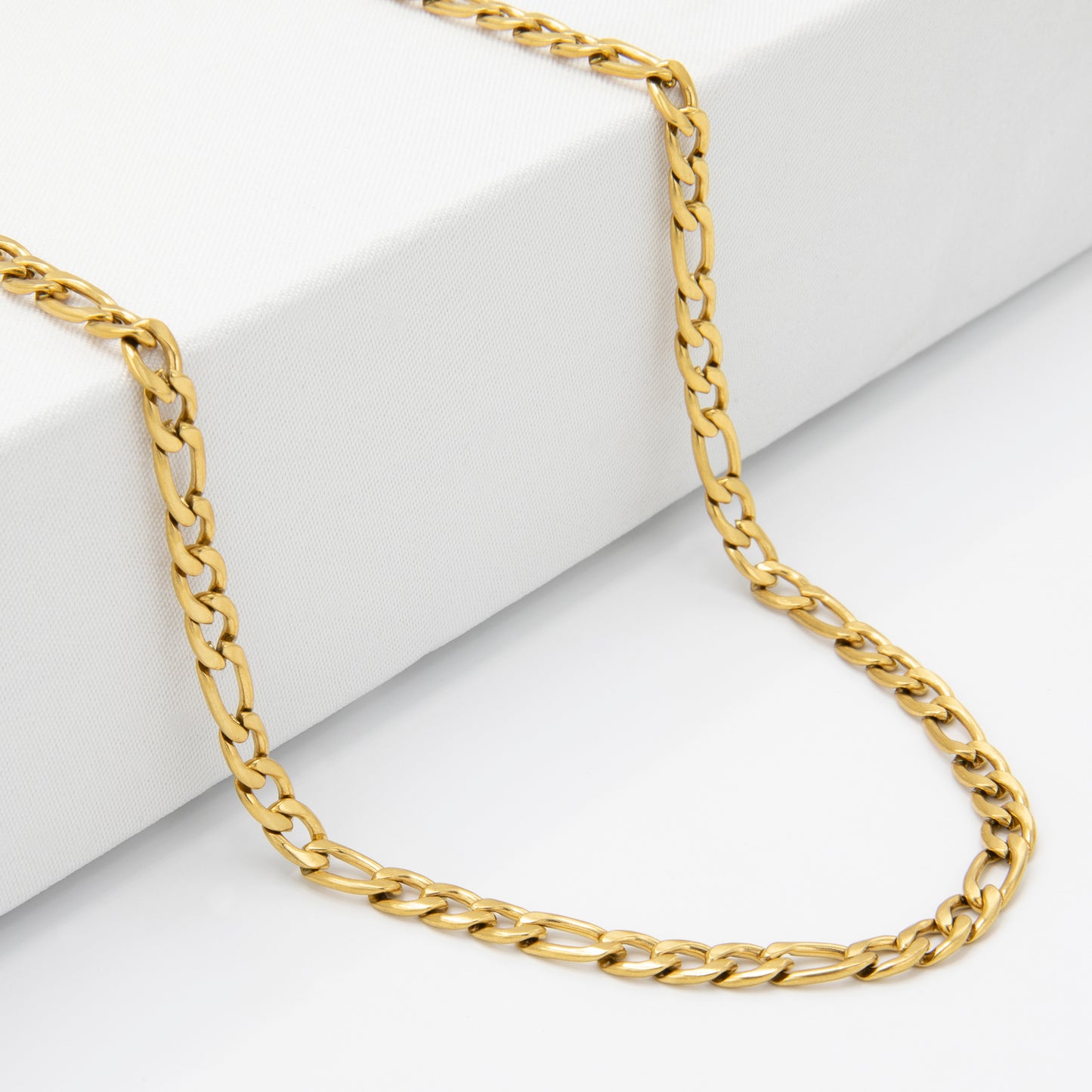 Figaro Chain 5 mm - Gold