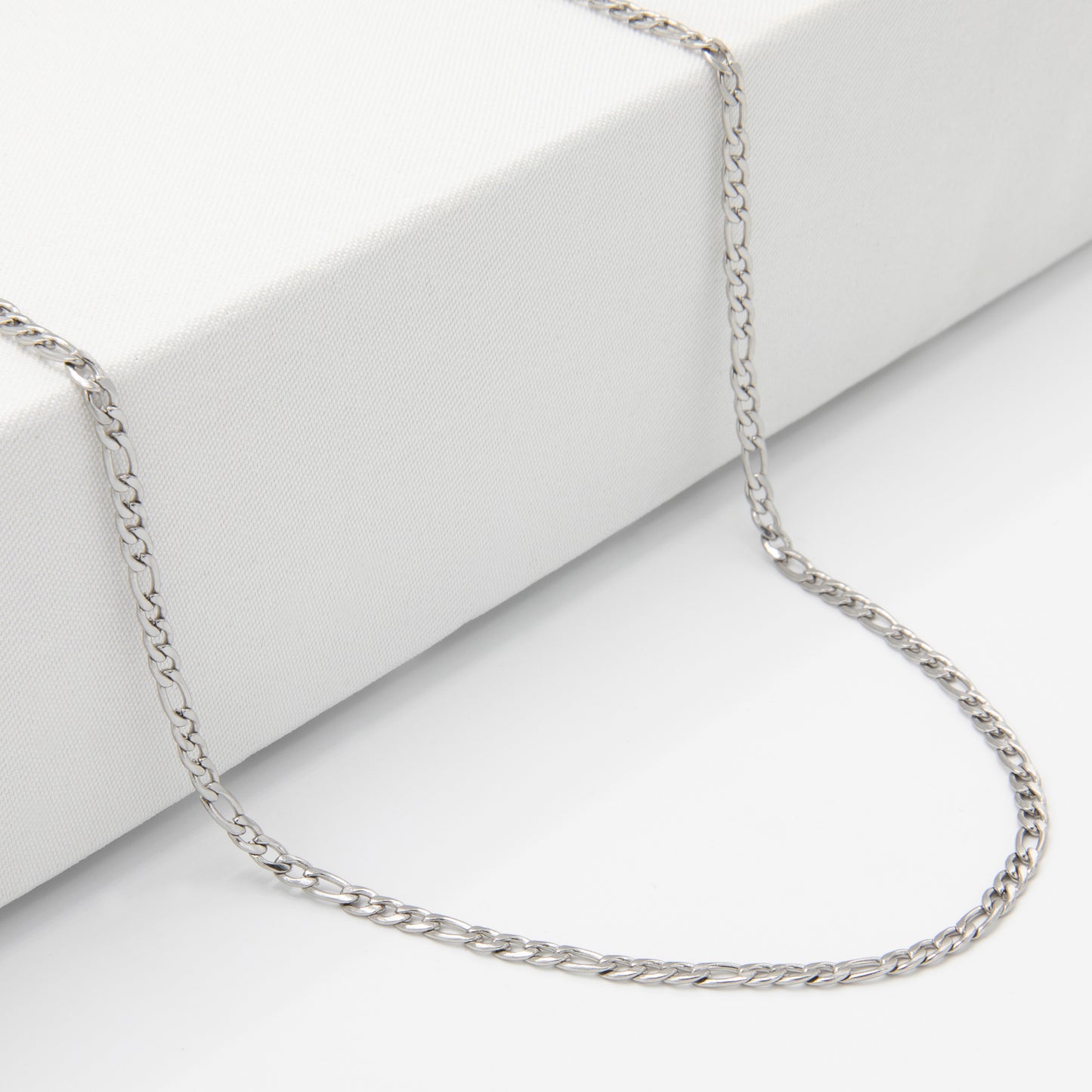 Figaro Chain 3 mm - Silver