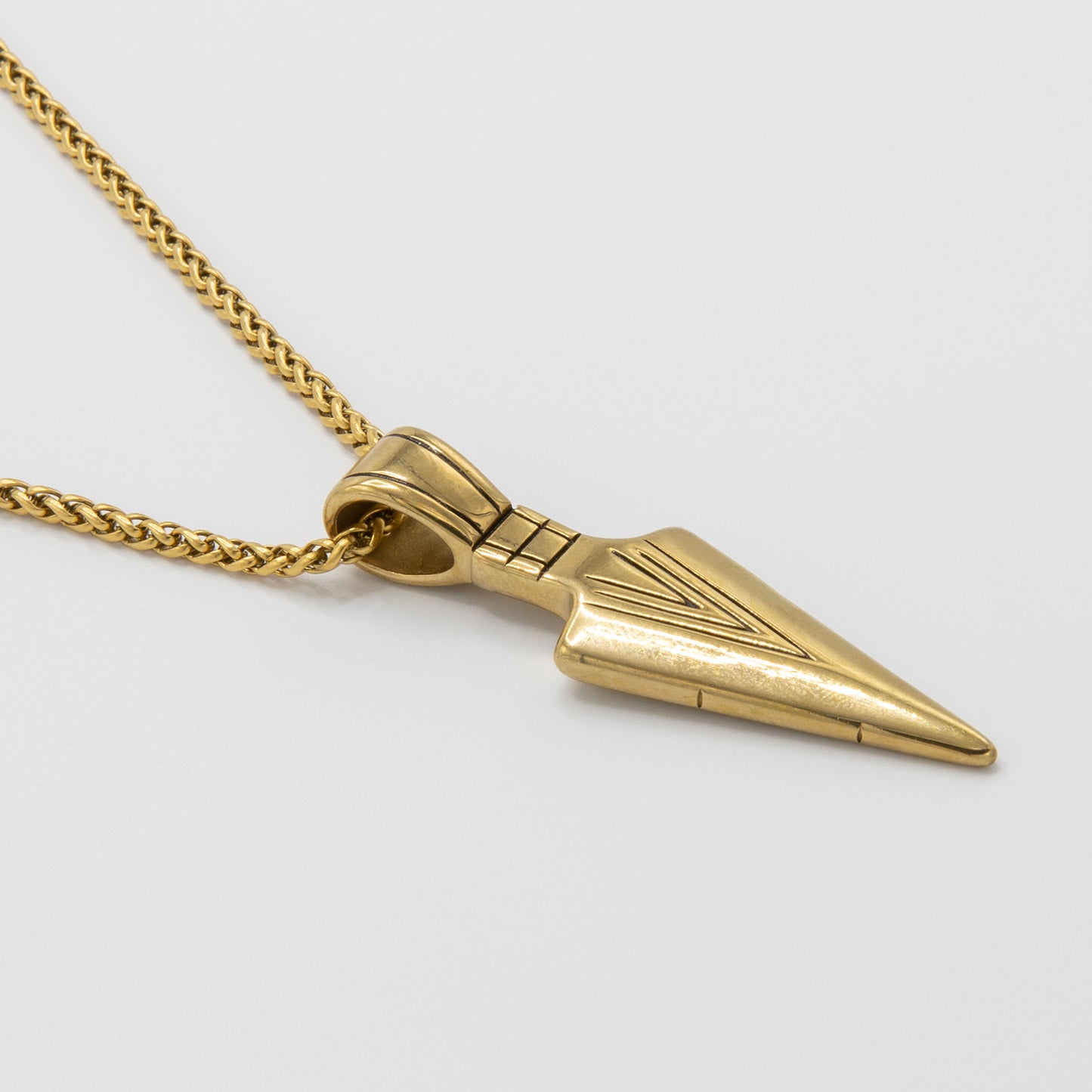 Spear Pendant - Gold