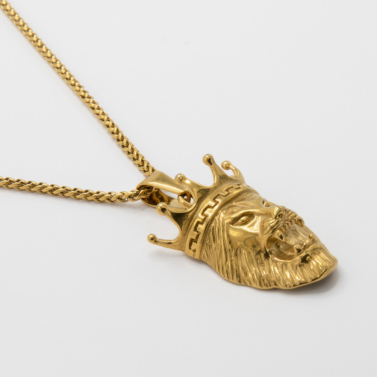 Lion Pendant - Gold