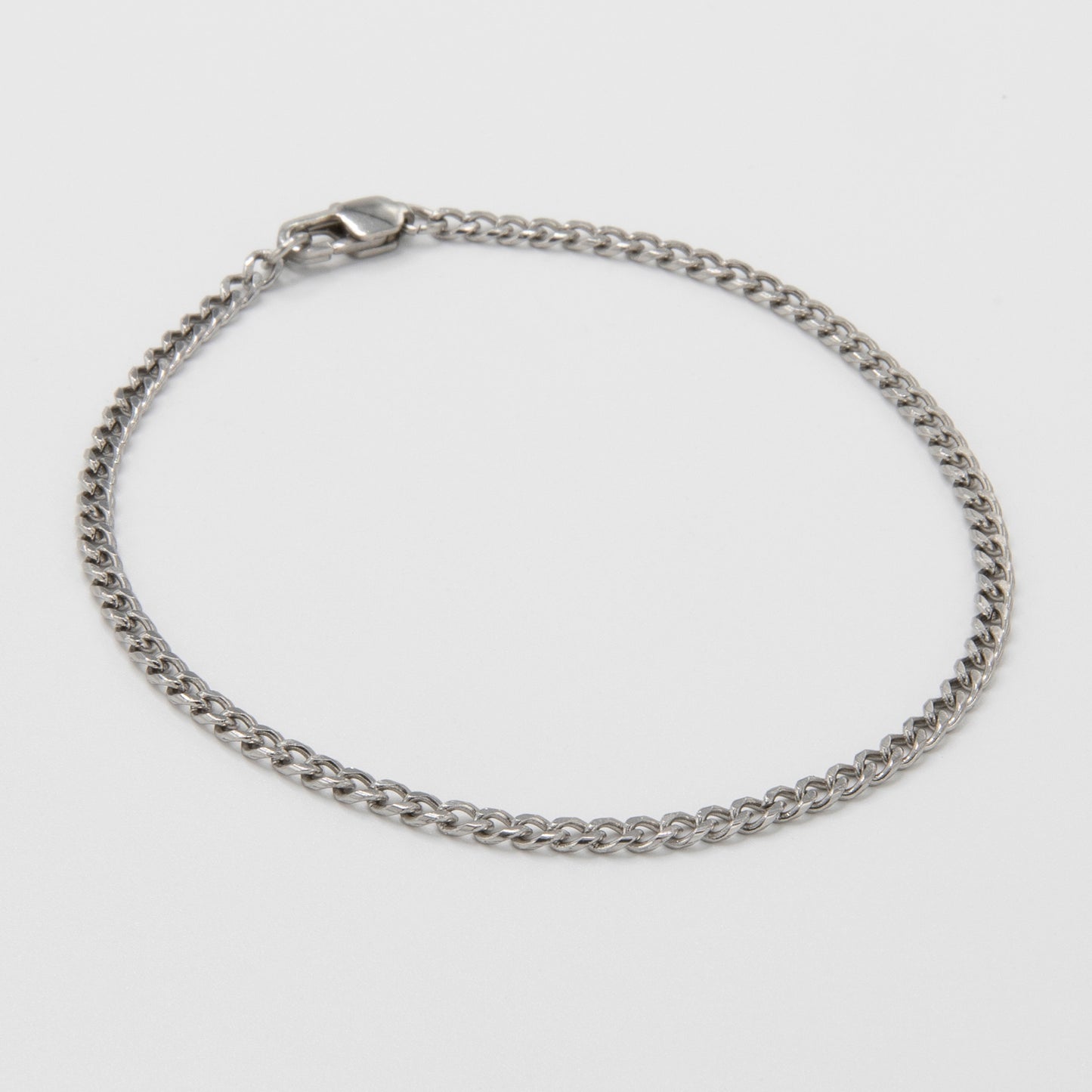 Cuban Bracelet 3 mm - Silver