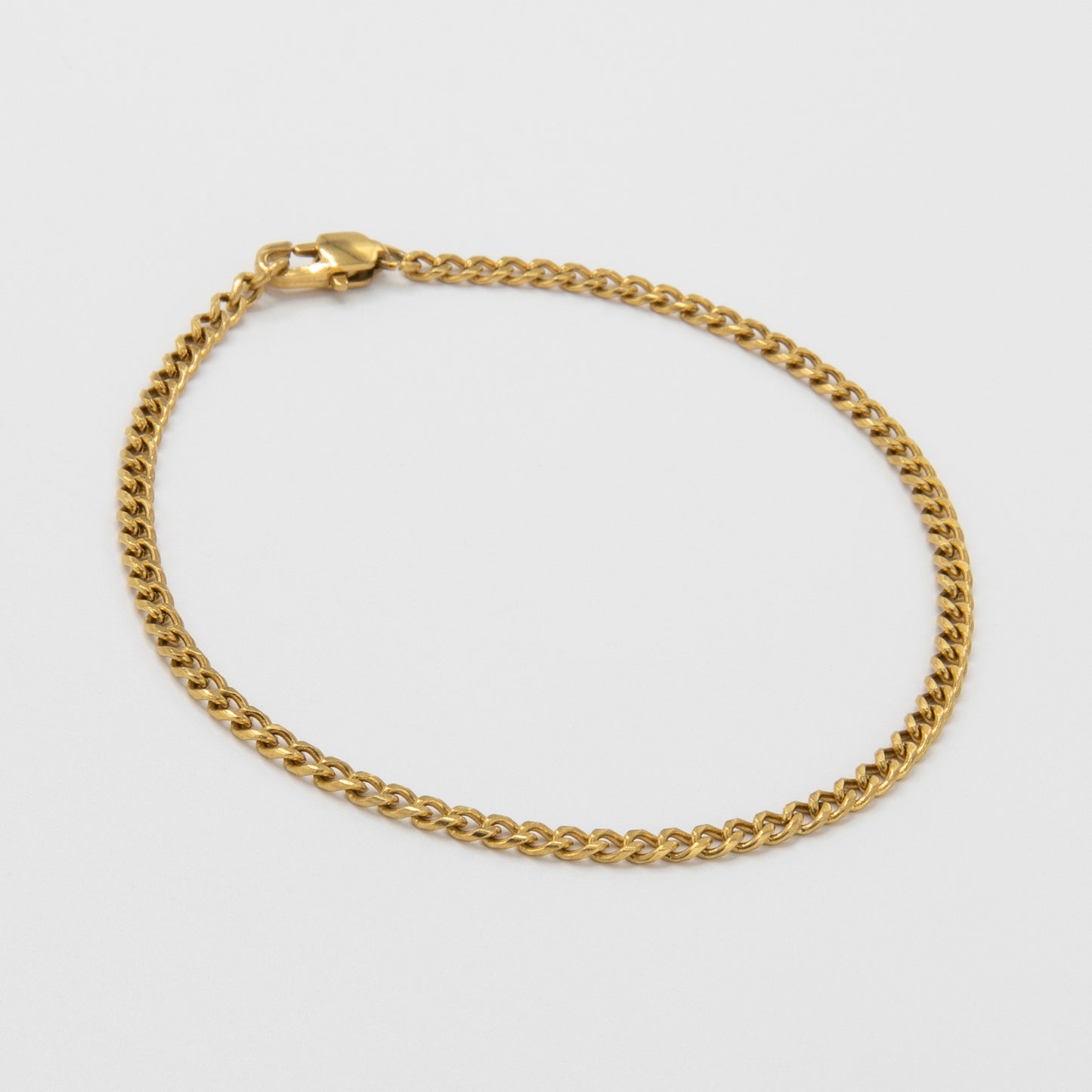 Cuban Bracelet 3 mm - Gold