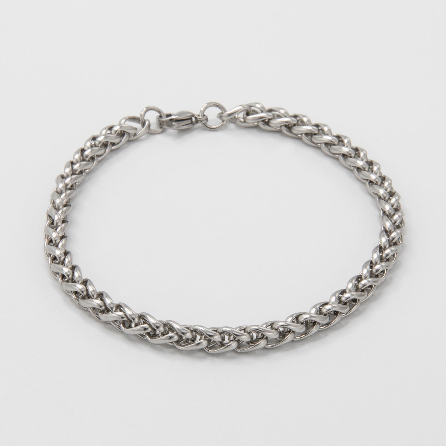 Wheat Bracelet 5 mm - Silver