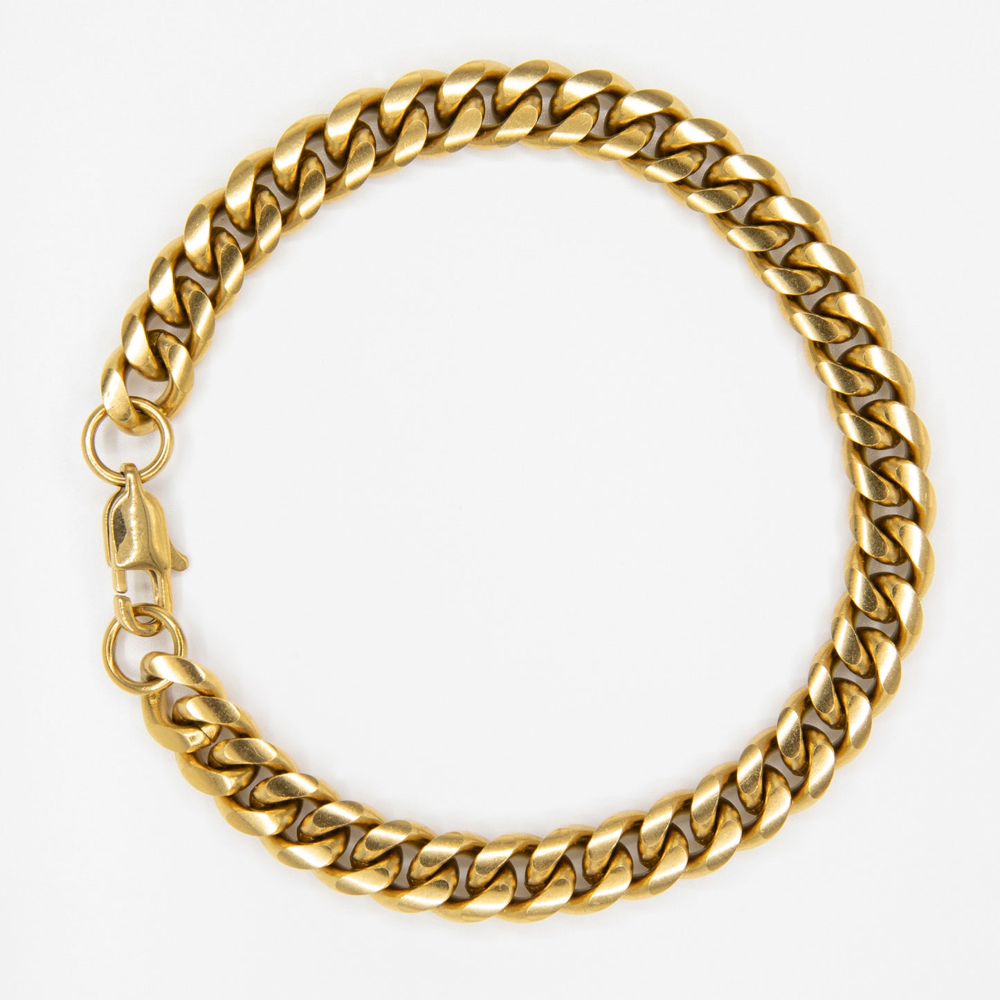 Cuban Bracelet 8 mm - Gold