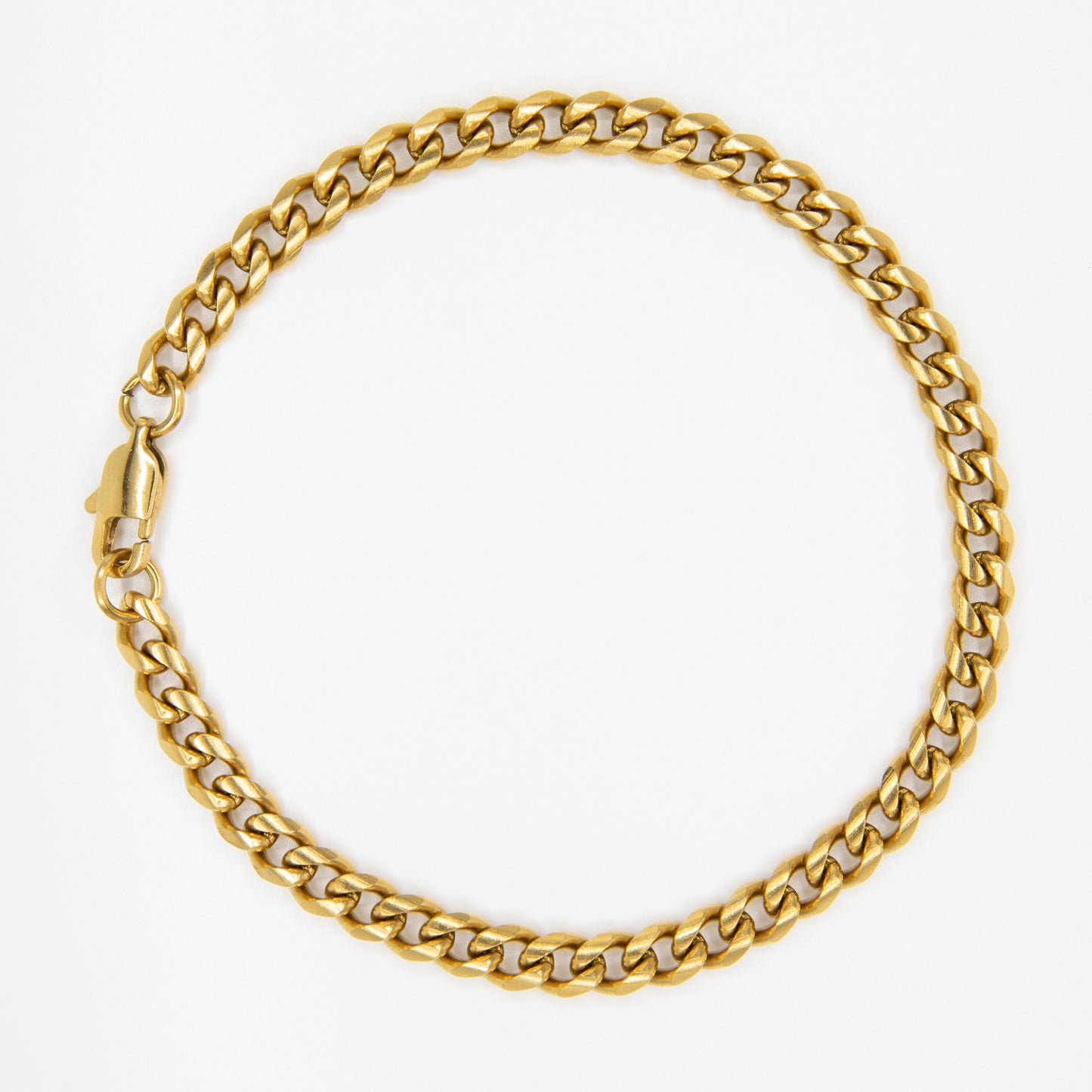 Cuban Bracelet 5 mm - Gold