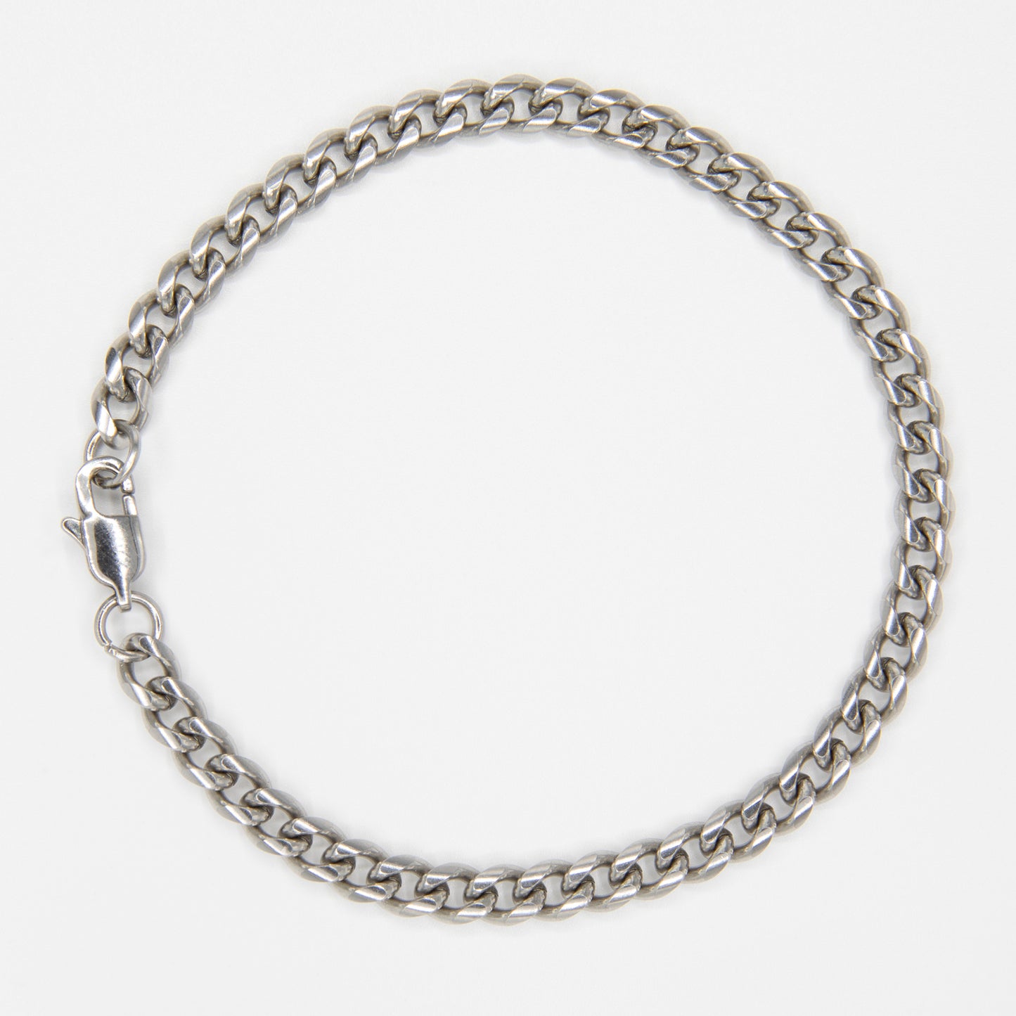 Cuban Bracelet 5 mm - Silver