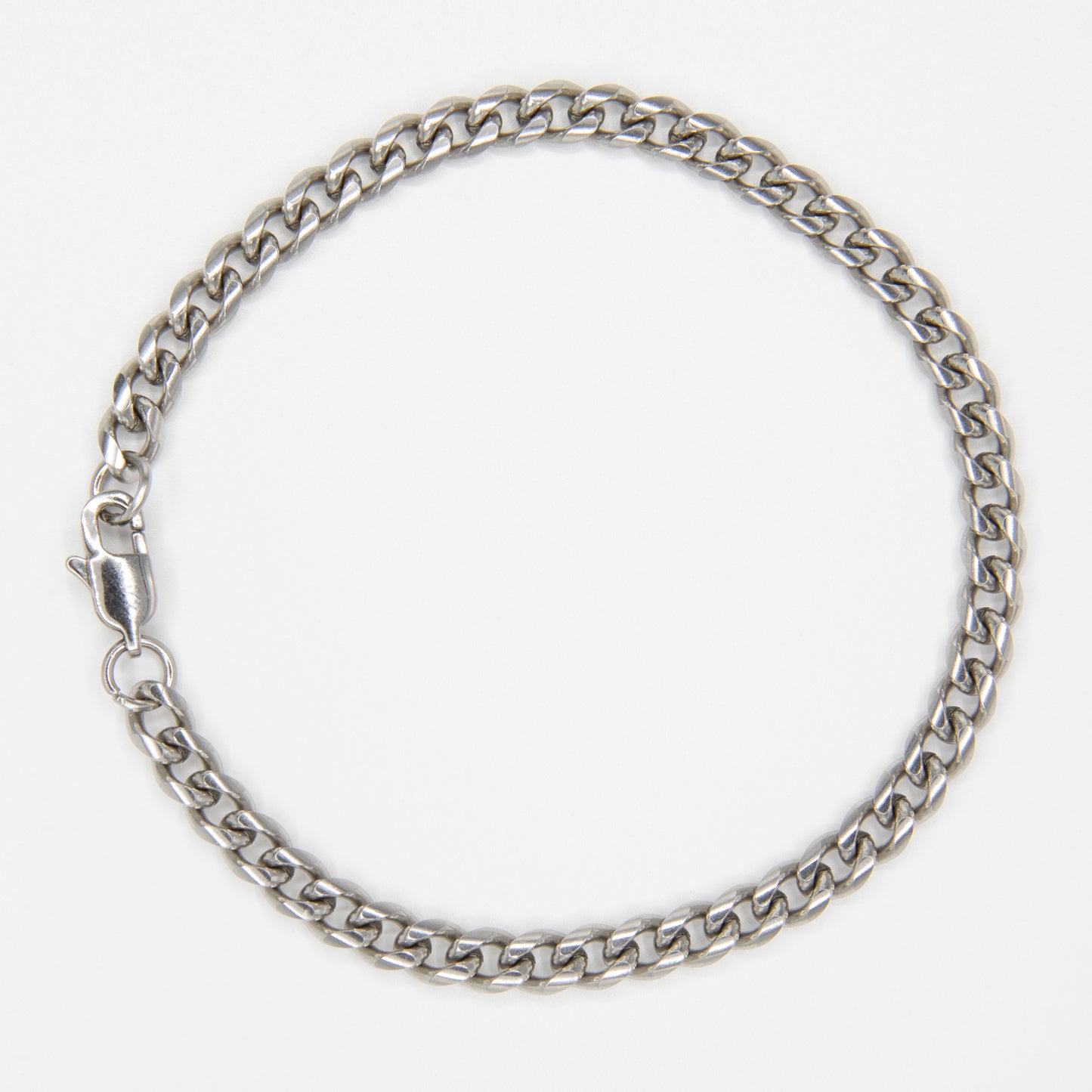 Cuban Bracelet 5 mm - Silver