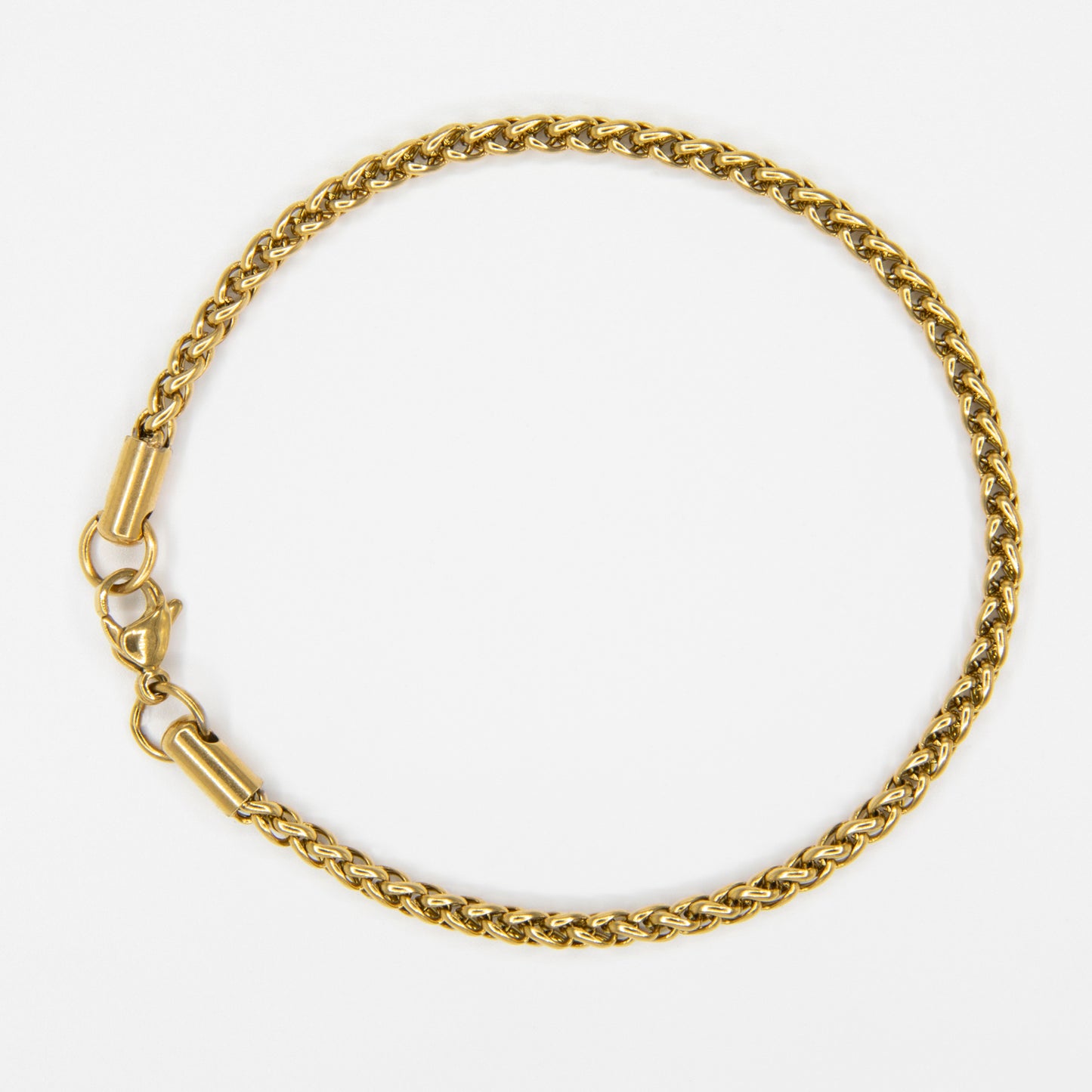 Wheat Bracelet 3 mm - Gold