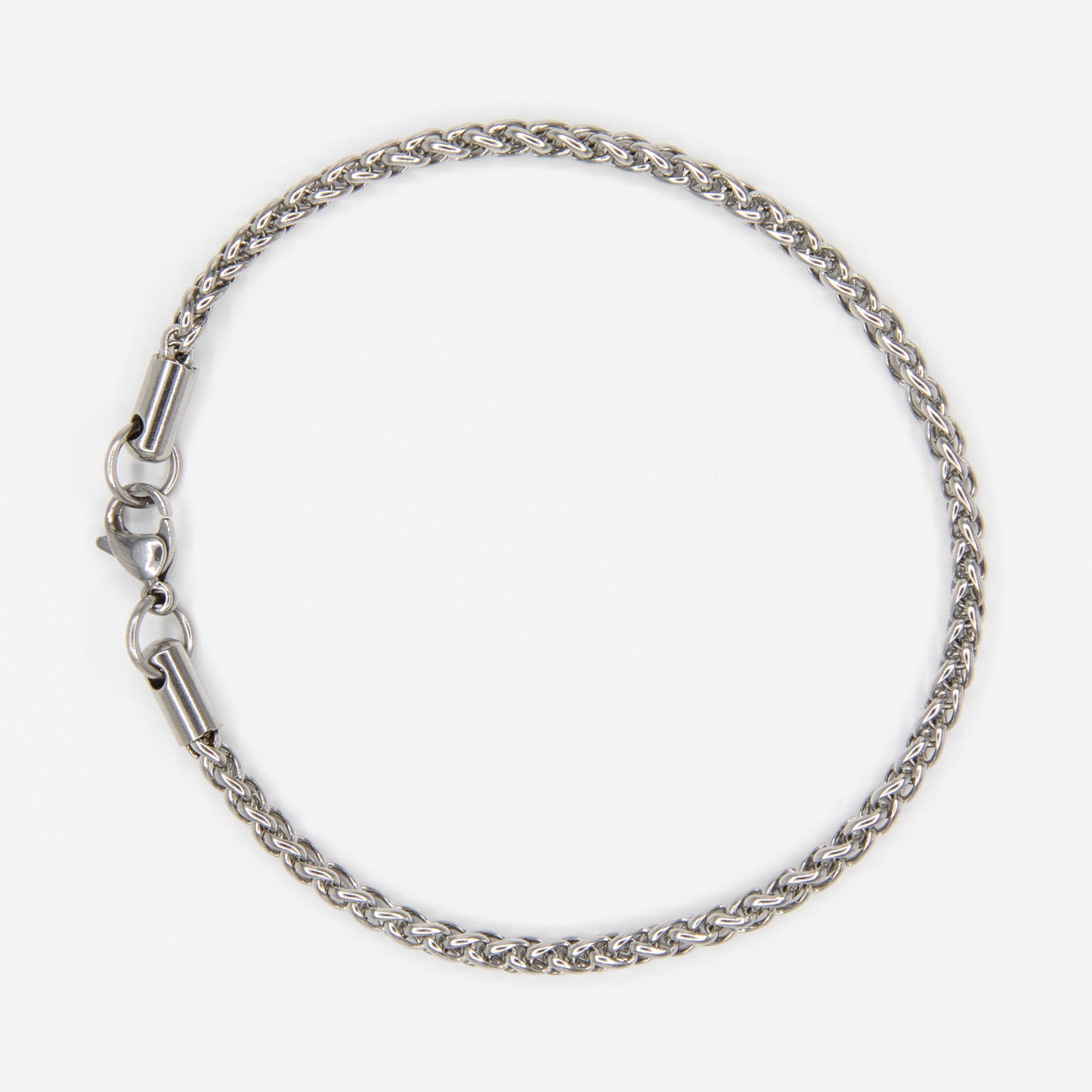 Wheat Bracelet 3 mm - Silver