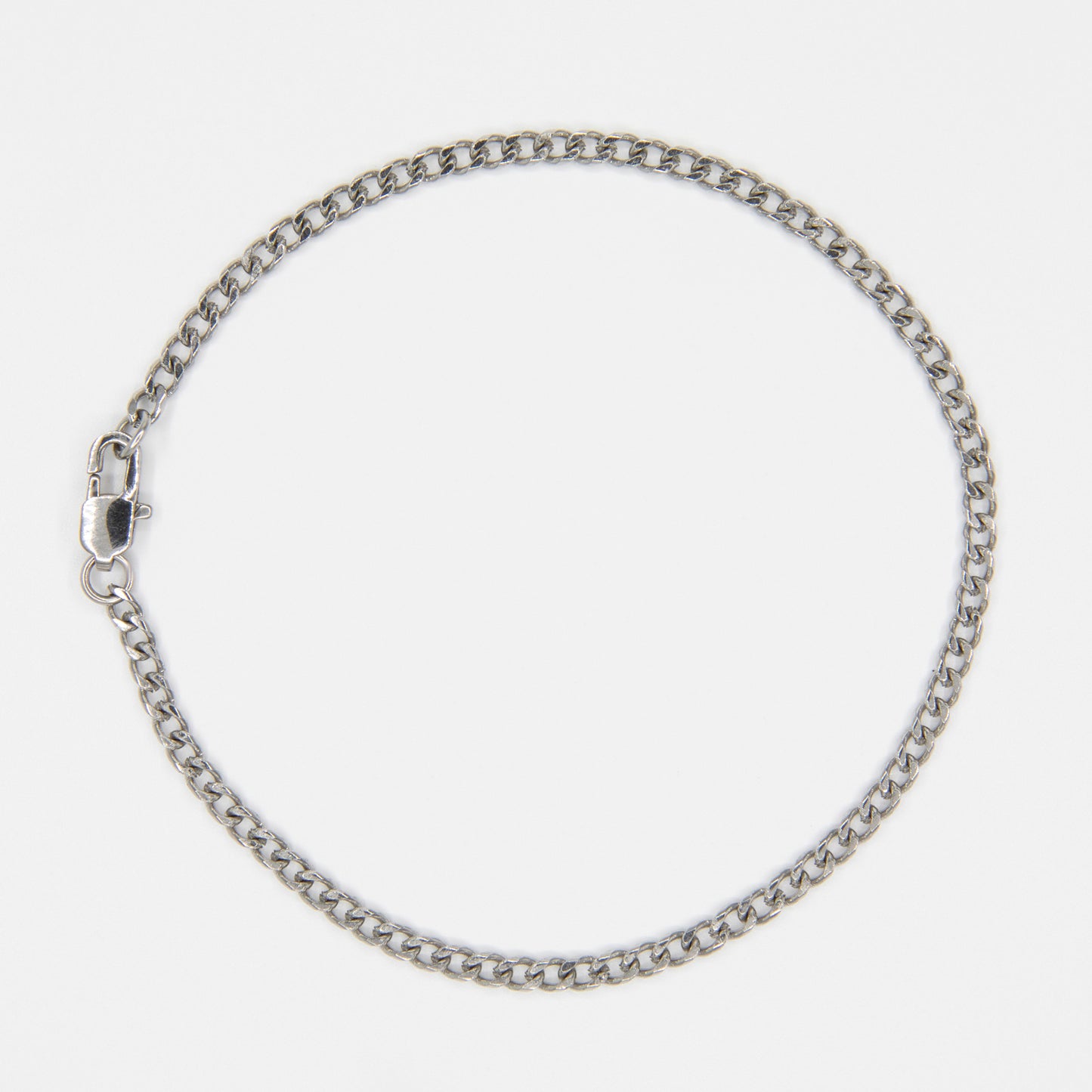 Cuban Bracelet 3 mm - Silver