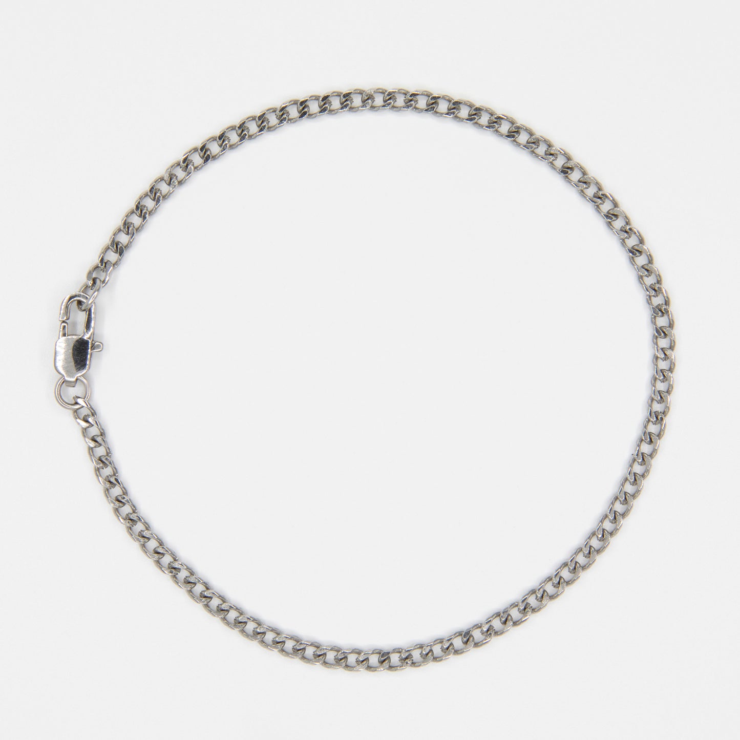 Cuban Bracelet 3 mm - Silver