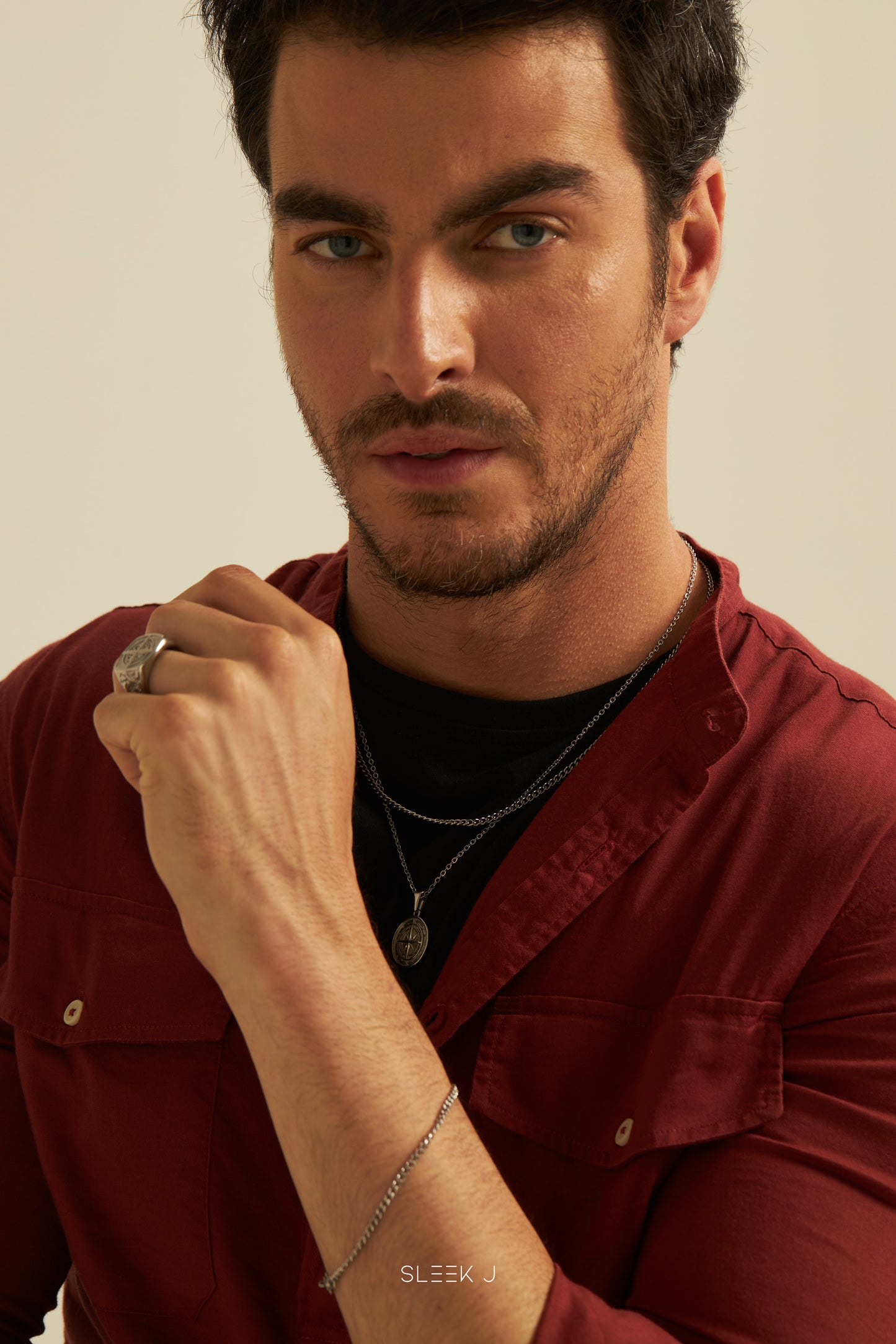 Compass Set - Silver