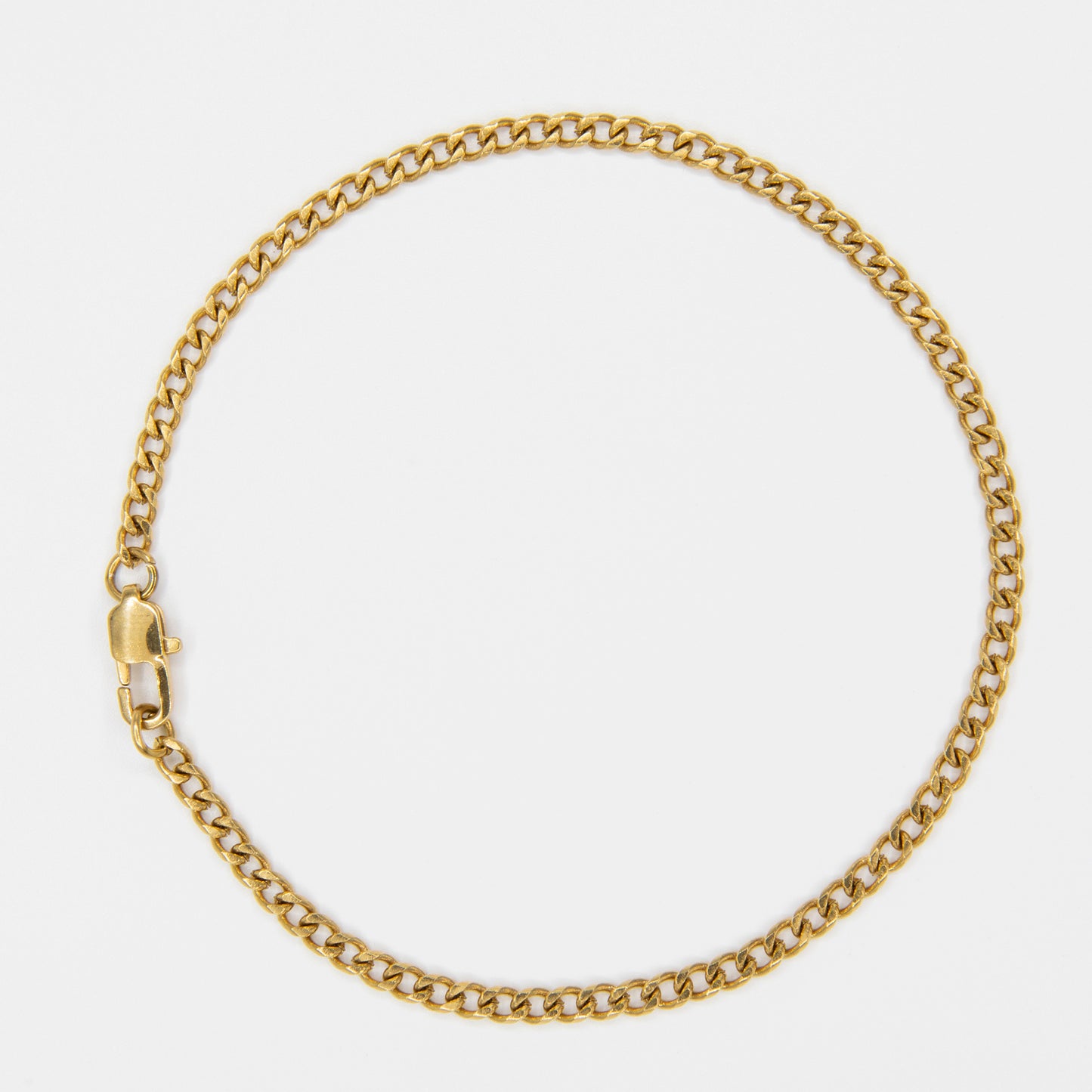 Cuban Bracelet 3 mm - Gold