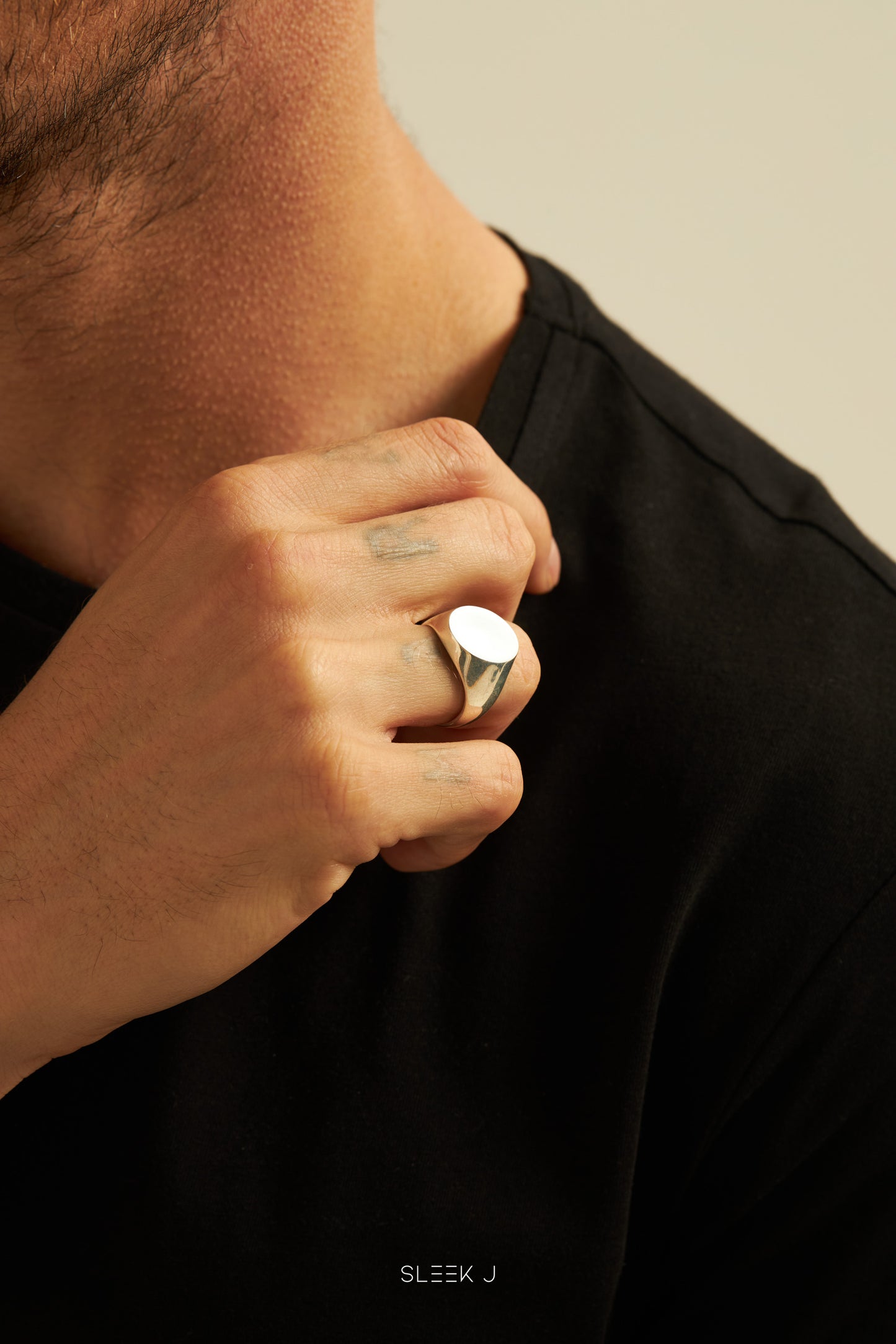 Silver Signet Ring: 925 Sterling Silver