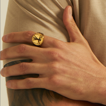 Vitruvian Ring - Gold