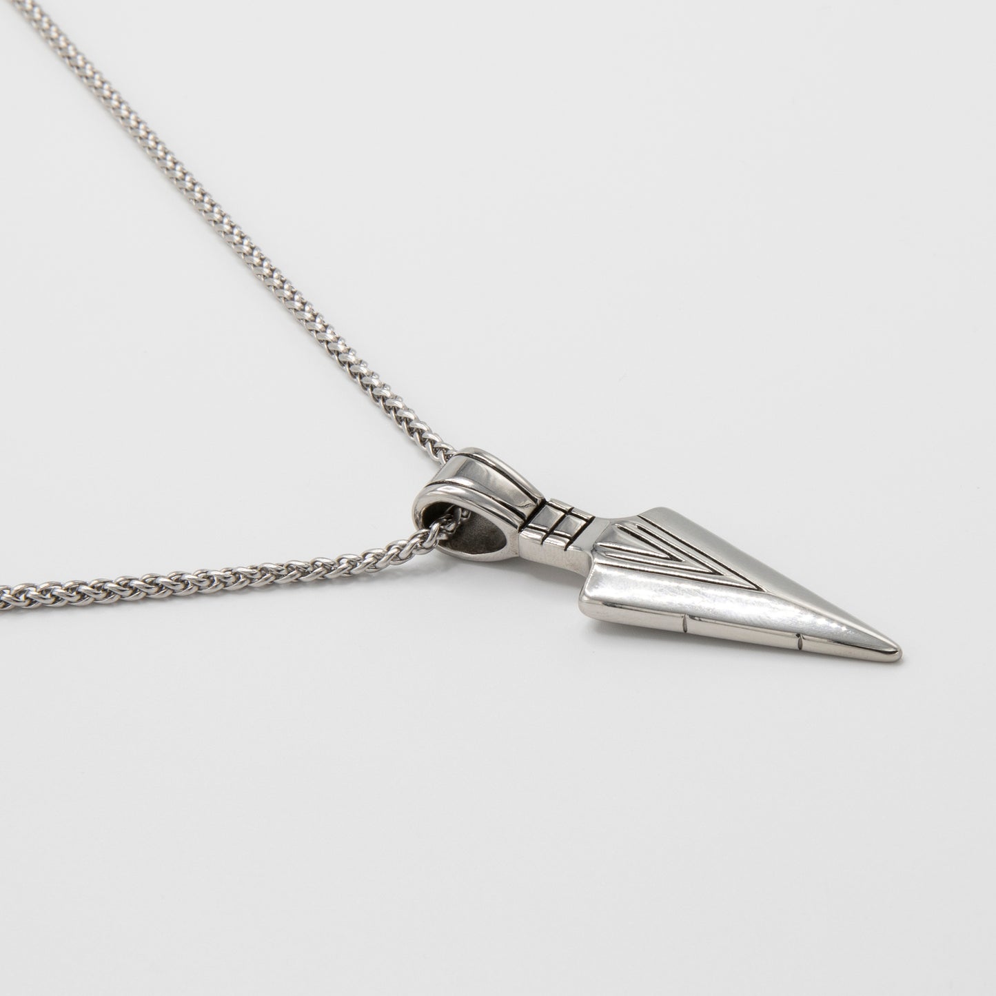 Spear Pendant - Silver