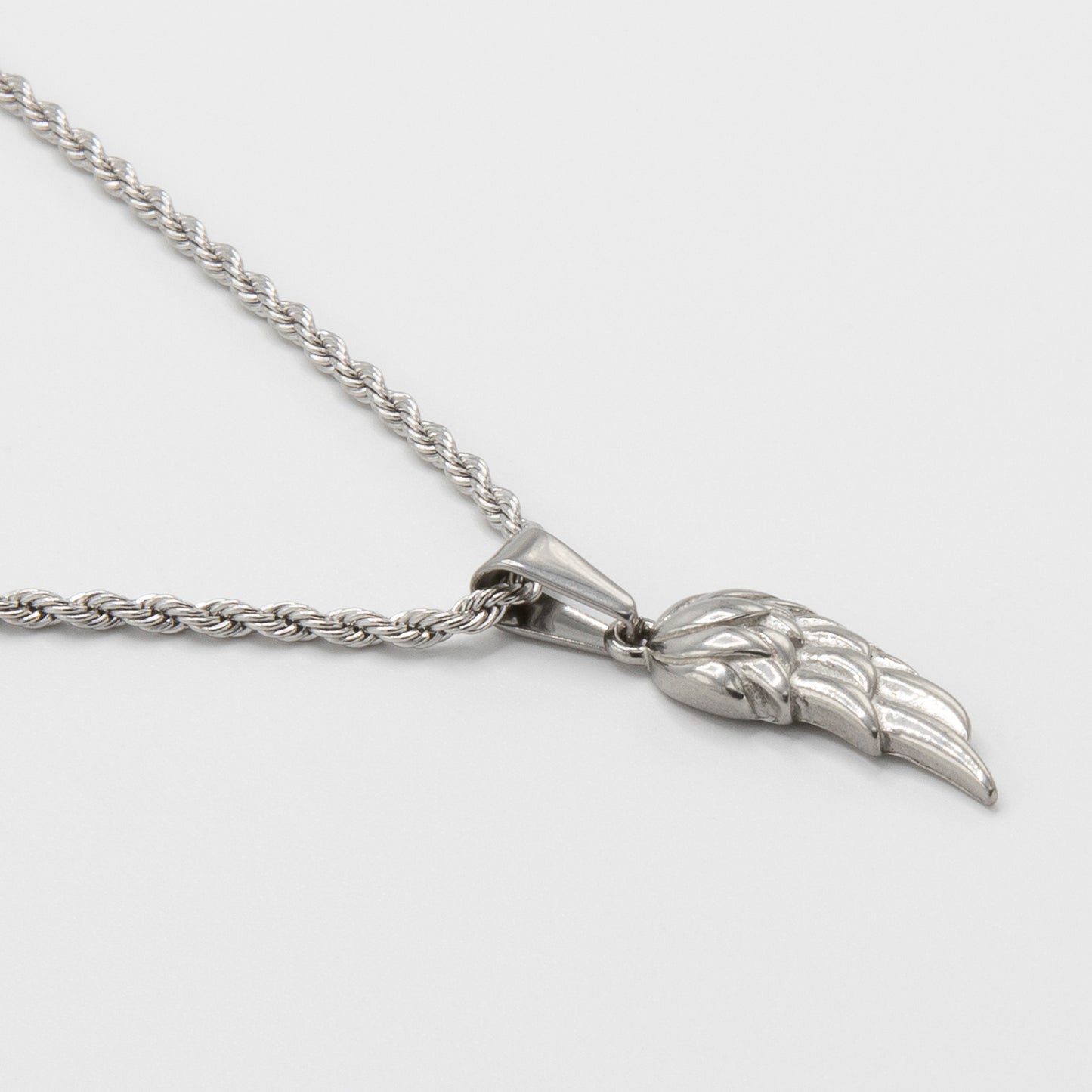 Wing Pendant -  Silver