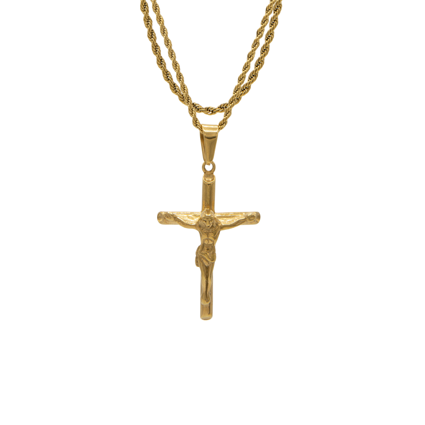 Crucifix Set - Gold