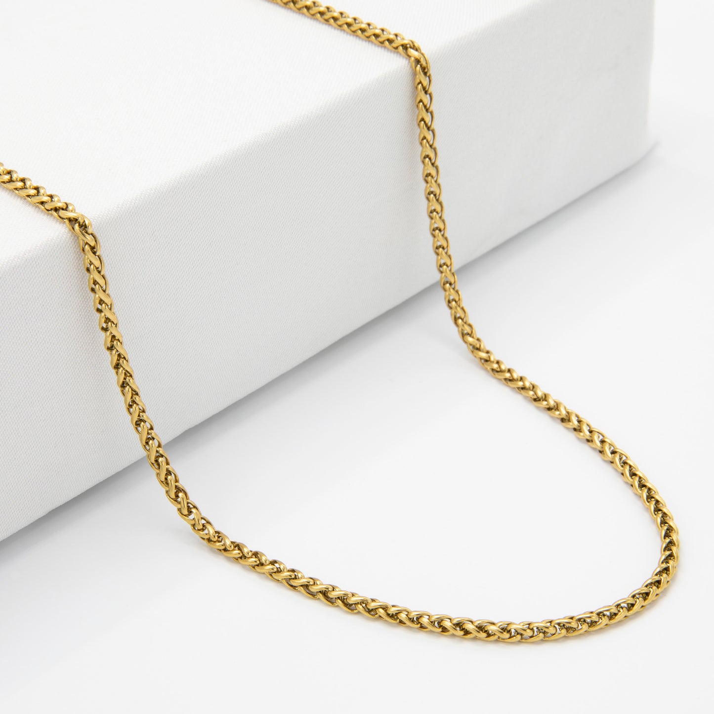 Wheat Chain 5 mm - Gold